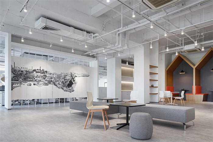 辦公室裝修中的墻飾設(shè)計，讓工作樂趣倍增!