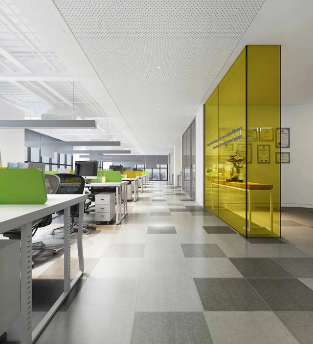 軟件運(yùn)營公司辦公室裝修設(shè)計案例效果圖