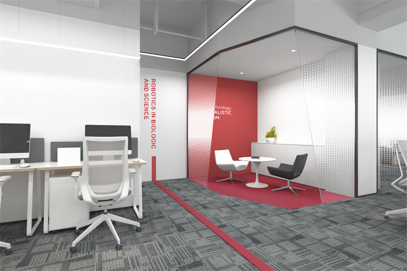 辦公室裝修顏色搭配技巧，辦公室顏色搭配效果圖